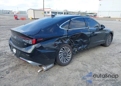 2025 Hyundai Sonata Hybrid Sel from USA, damaged, VIN KMHL34JJ0SA128038